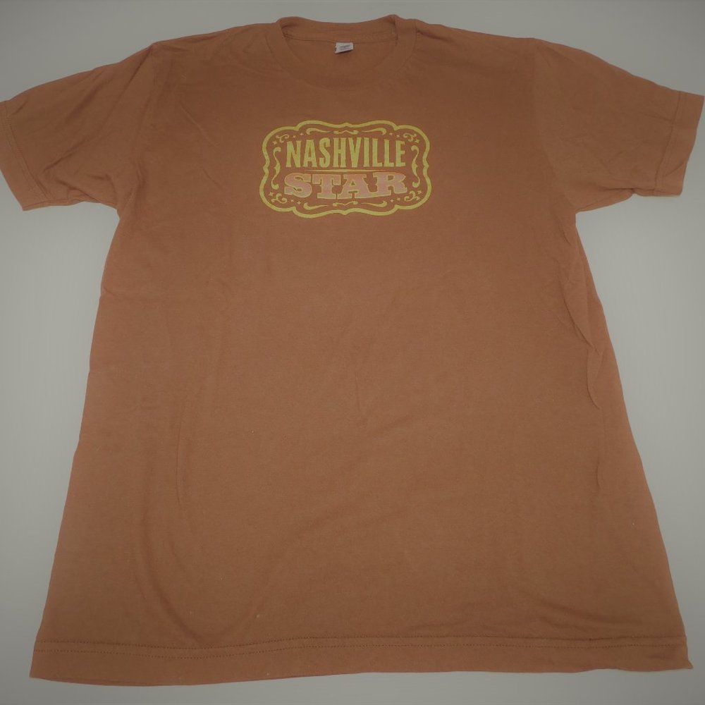 Nashville Star tee shirt, Medium, Brown